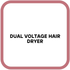Dual Voltage Hair Dryer