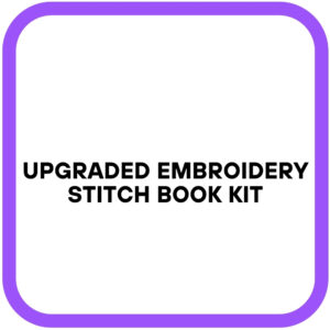 Upgraded Embroidery Stitch Book Kit