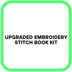 Upgraded Embroidery Stitch Book Kit