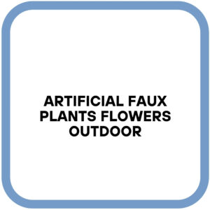 Artificial Faux Plants Flowers Outdoor