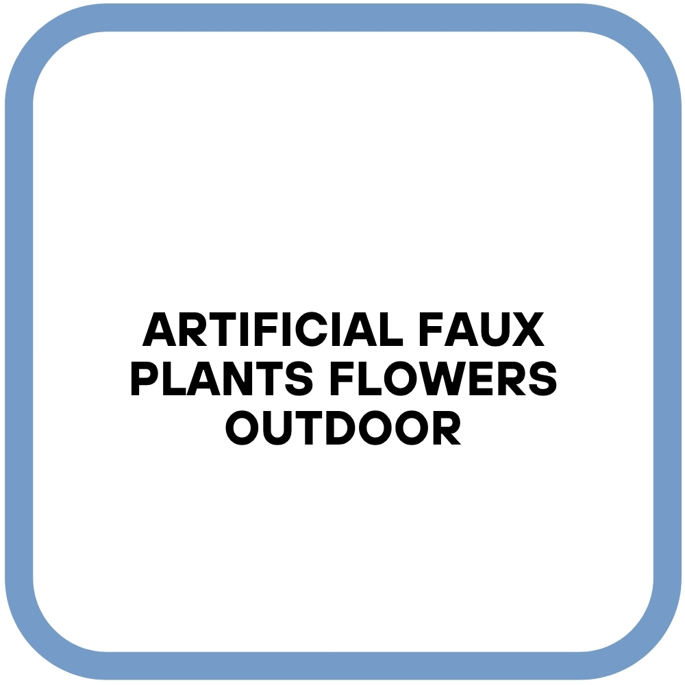 Artificial Faux Plants Flowers Outdoor