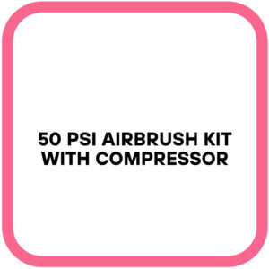 50 PSI Airbrush Kit with Compressor