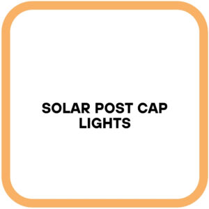 Solar Post Cap Lights