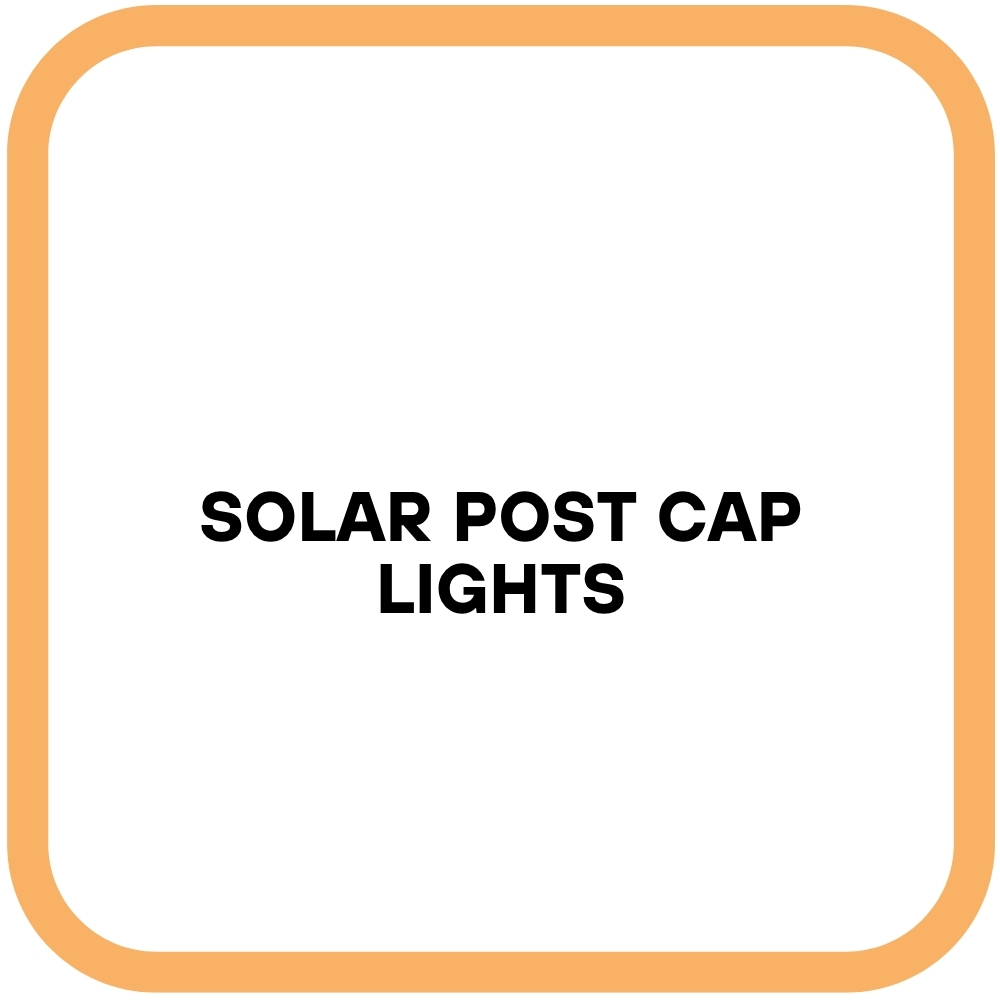 Solar Post Cap Lights