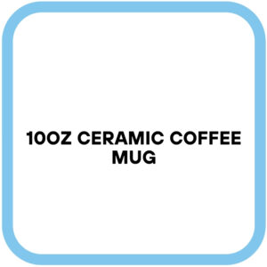 10oz Ceramic Coffee Mug