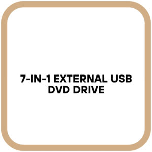 7-in-1 External USB DVD Drive