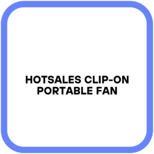 Hotsales Clip-On Portable Fan