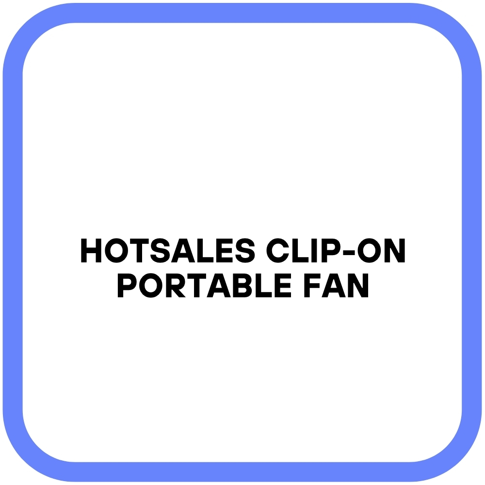 Hotsales Clip-On Portable Fan