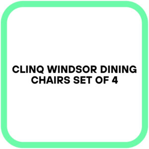 ClinQ Windsor Dining Chairs Set of 4