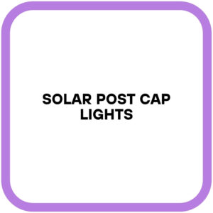 Solar Post Cap Lights