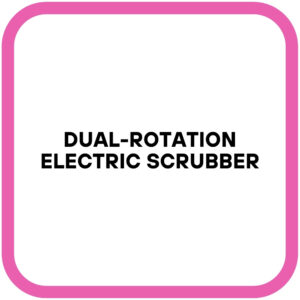 Dual-Rotation Electric Scrubber