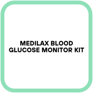 Medilax Blood Glucose Monitor Kit
