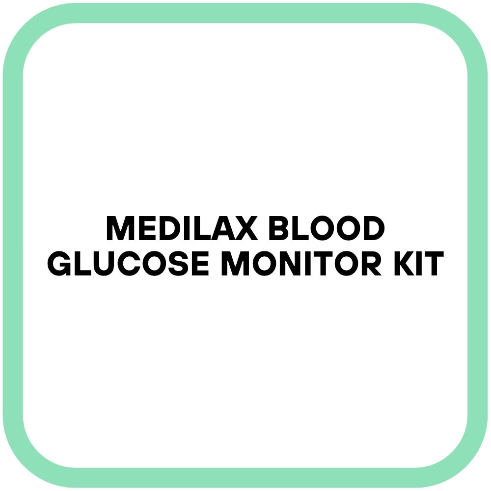 Medilax Blood Glucose Monitor Kit