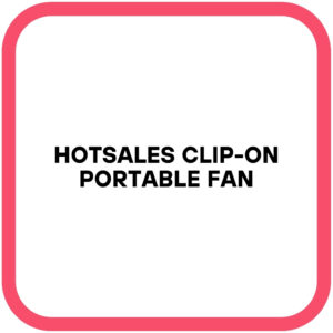 Hotsales Clip-On Portable Fan