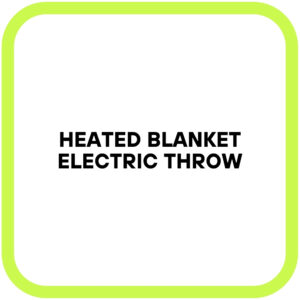 Heated Blanket Electric Throw