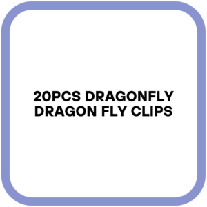 20Pcs Dragonfly Dragon Fly Clips