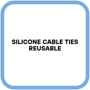 Silicone Cable Ties Reusable