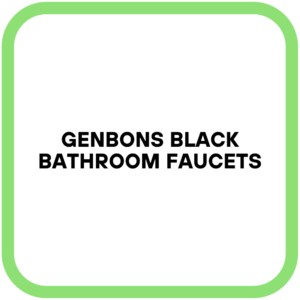 GENBONS Black Bathroom Faucets