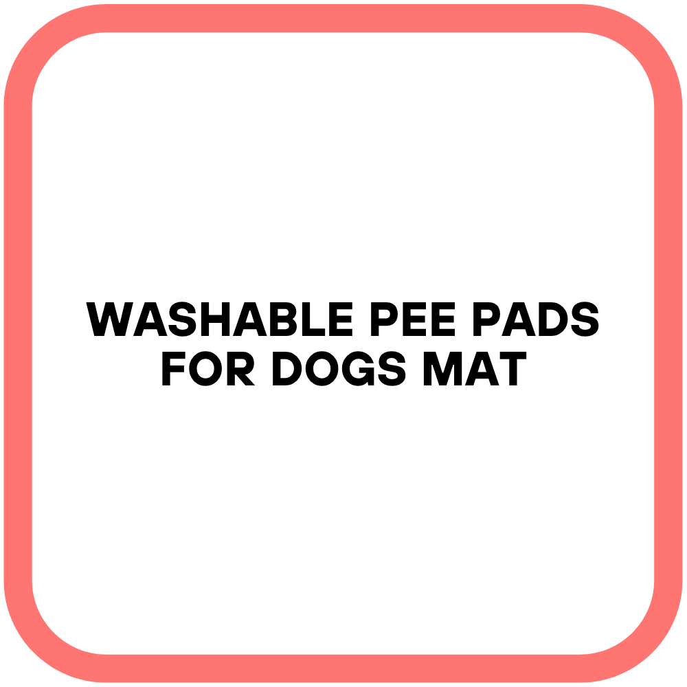 Washable Pee Pads for Dogs Mat