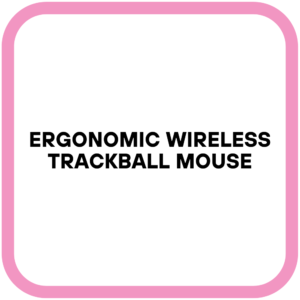 Ergonomic Wireless Trackball Mouse