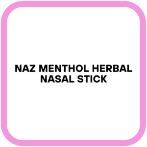 Naz Menthol Herbal Nasal Stick