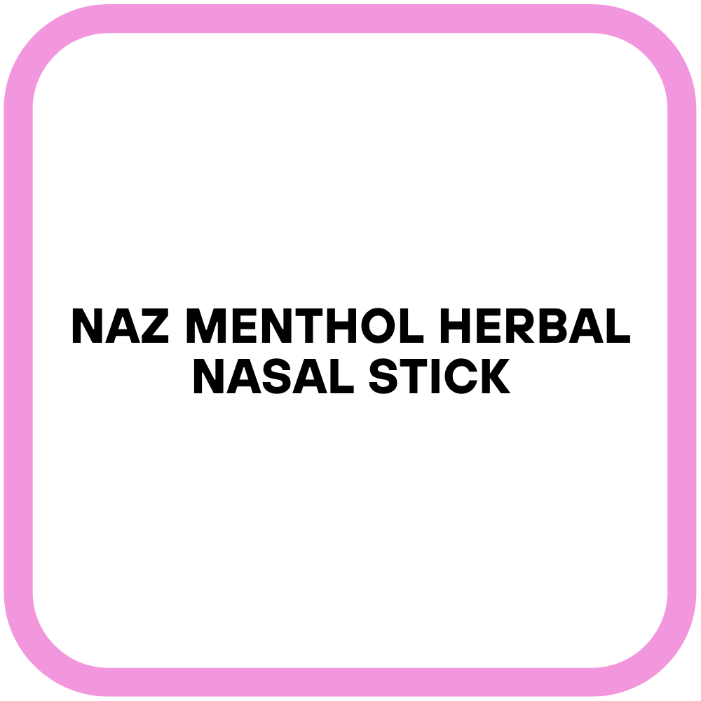 Naz Menthol Herbal Nasal Stick