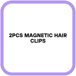 2PCS Magnetic Hair Clips