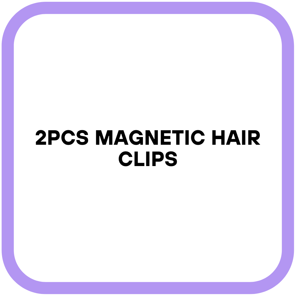 2PCS Magnetic Hair Clips