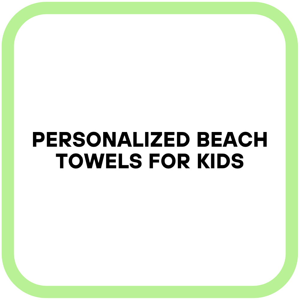Personalized Beach Towels for Kids