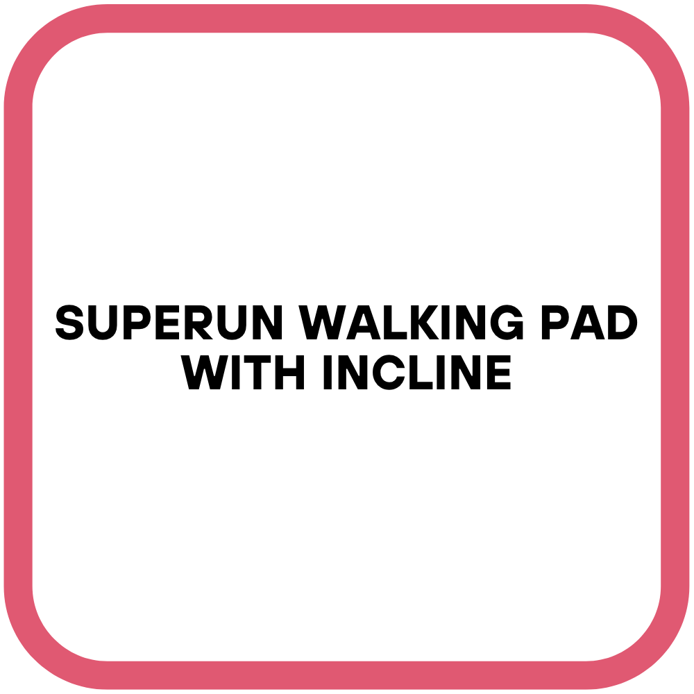 SupeRun Walking Pad with Incline