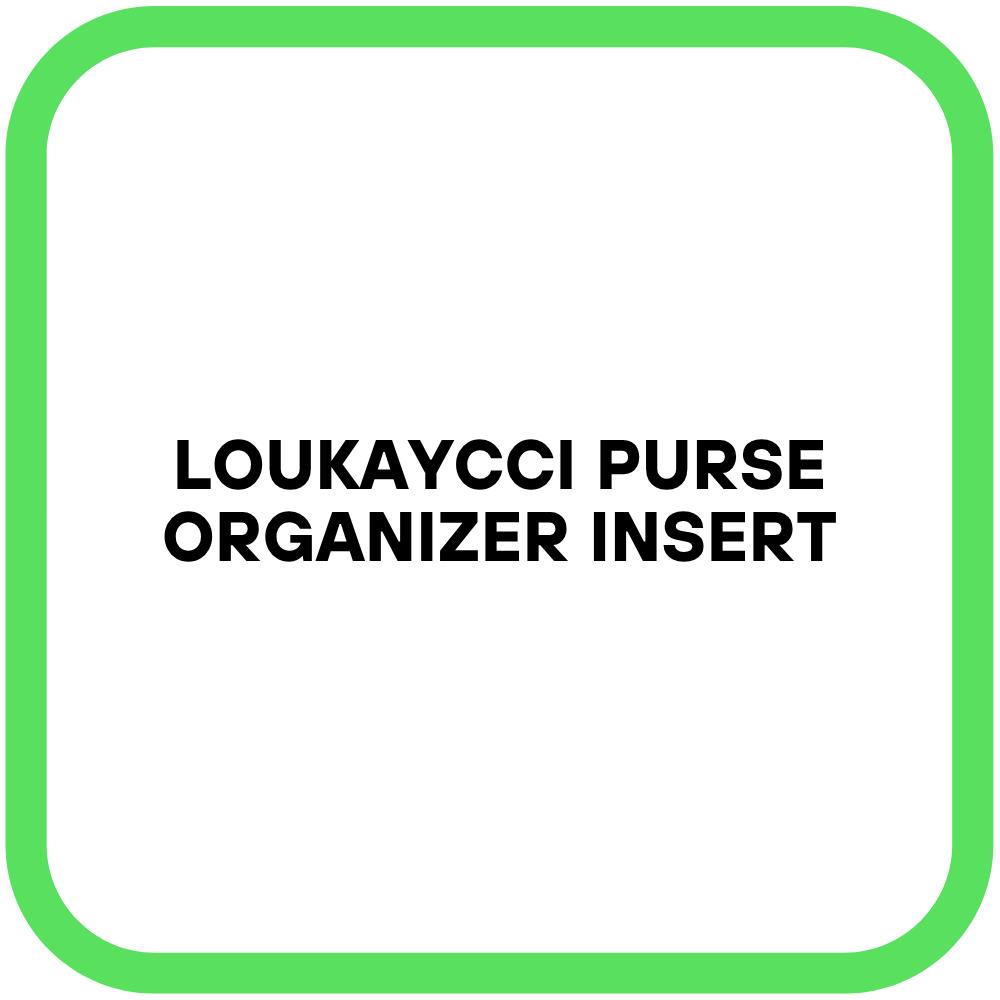 LOUKAYCCI Purse Organizer Insert