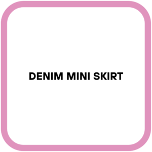 Denim mini Skirt