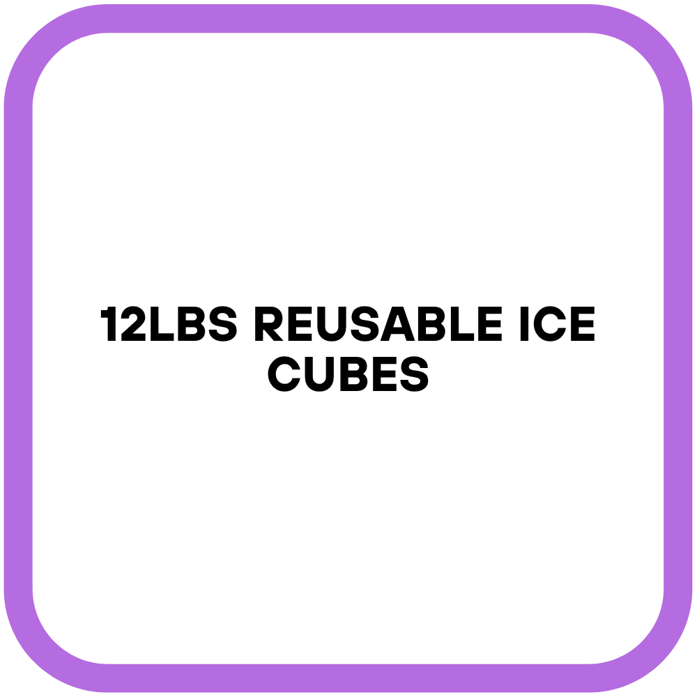 12LBS Reusable Ice Cubes