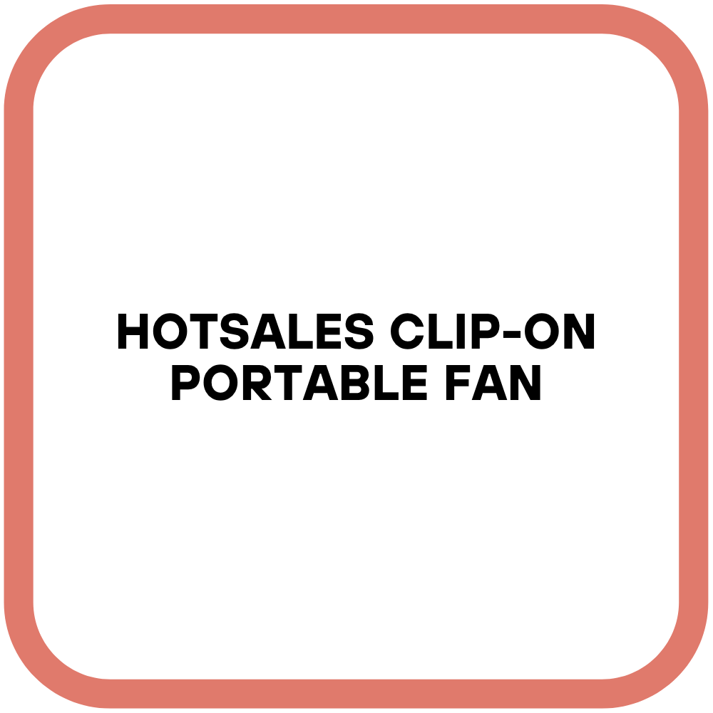 Hotsales Clip-On Portable Fan