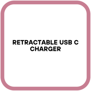Retractable USB C Charger