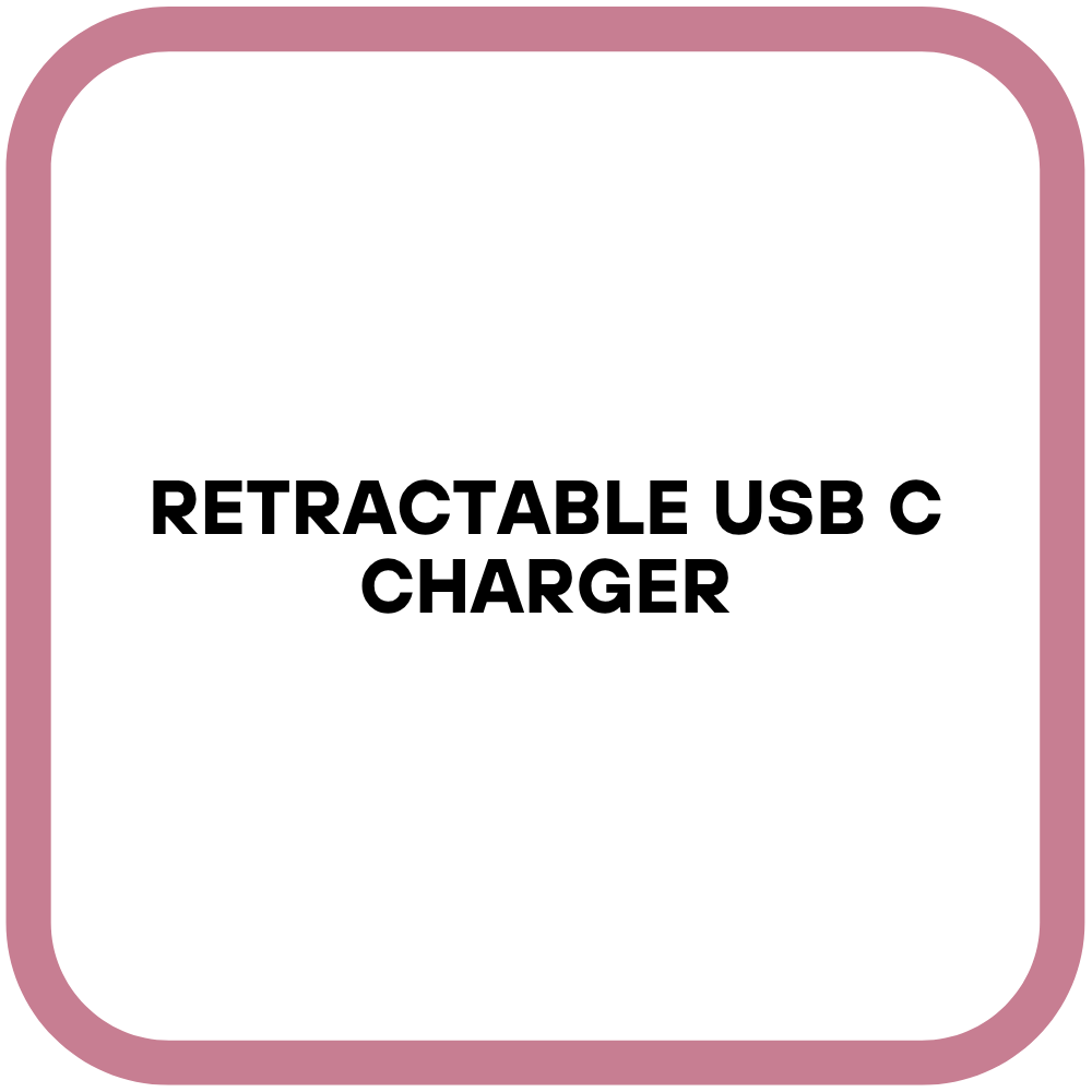 Retractable USB C Charger