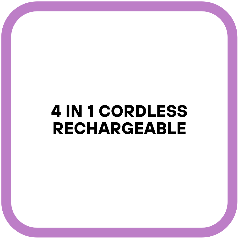 4 in 1 Cordless Rechargeable