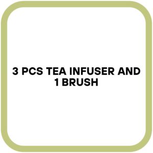 3 Pcs Tea Infuser and 1 Brush
