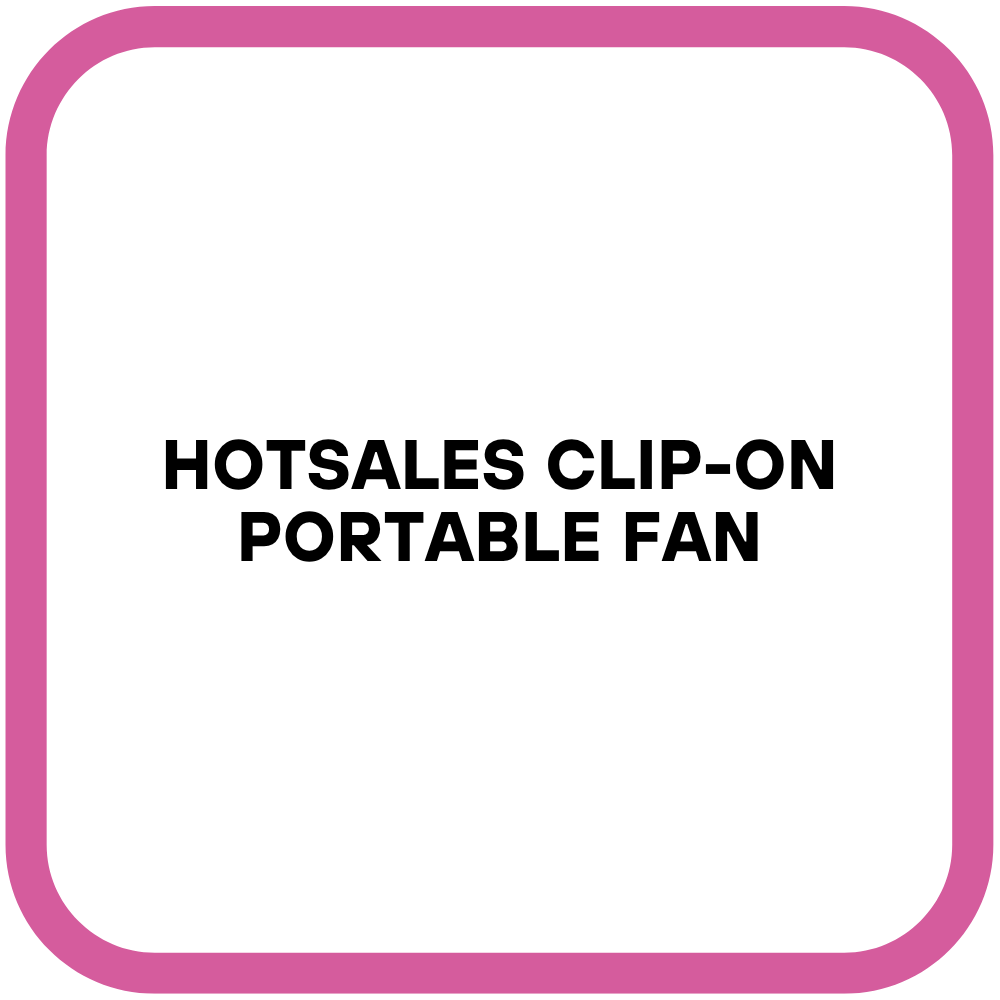 Hotsales Clip-On Portable Fan
