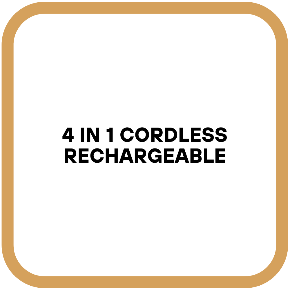 4 in 1 Cordless Rechargeable