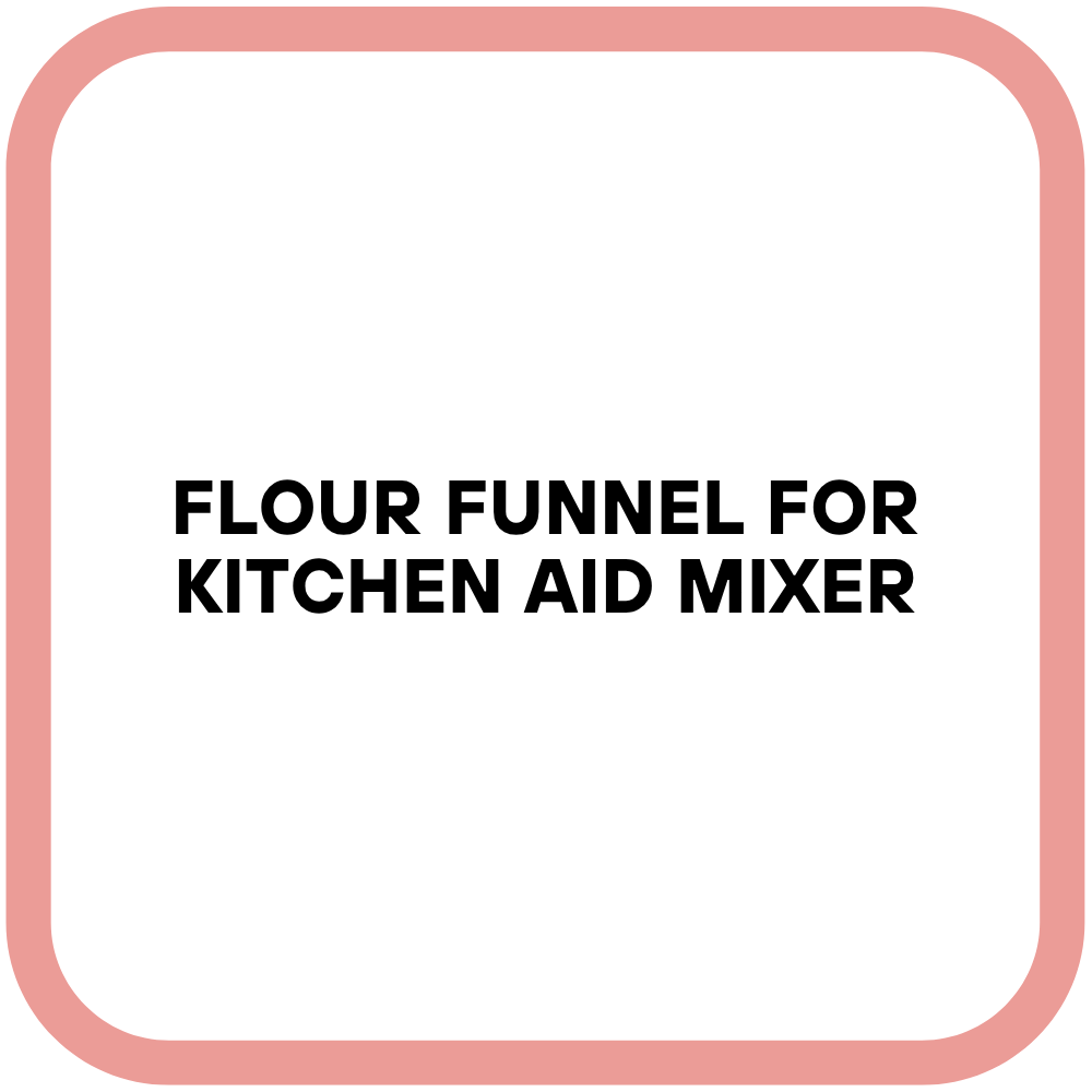 Flour Funnel for Kitchen Aid Mixer