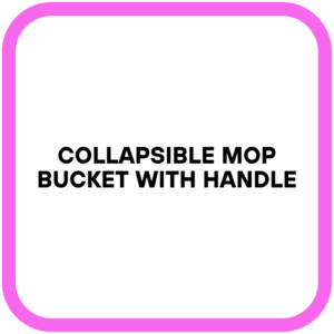 Collapsible Mop Bucket with Handle