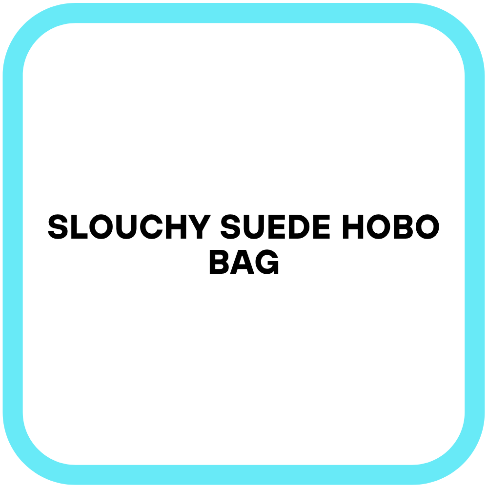 Slouchy Suede Hobo bag