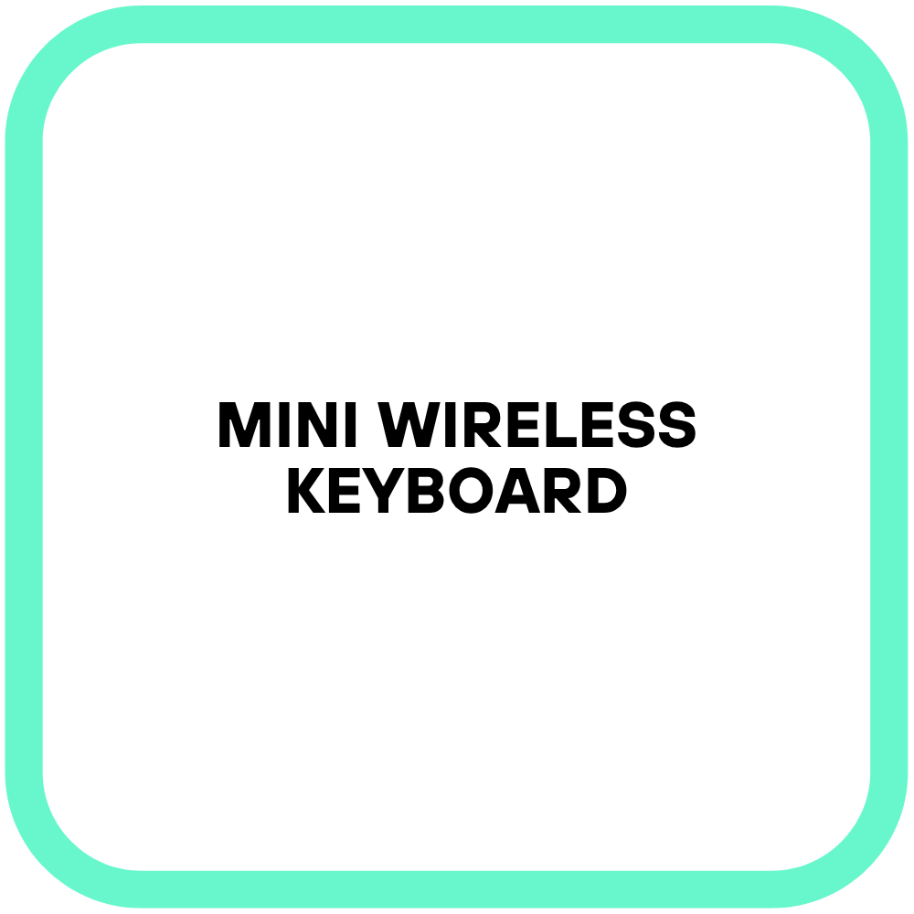 Mini wireless keyboard