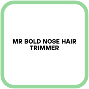 Mr Bold Nose Hair Trimmer