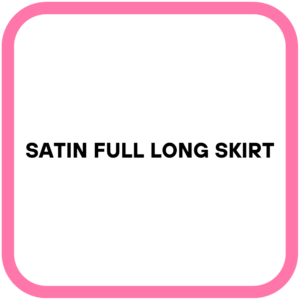 Satin Full Long Skirt