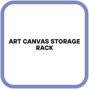 Art Canvas Storage Rack