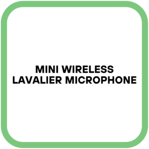 Mini Wireless Lavalier Microphone
