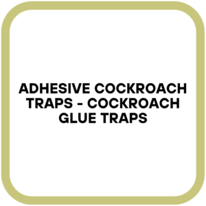 Adhesive Cockroach Traps - Cockroach Glue Traps