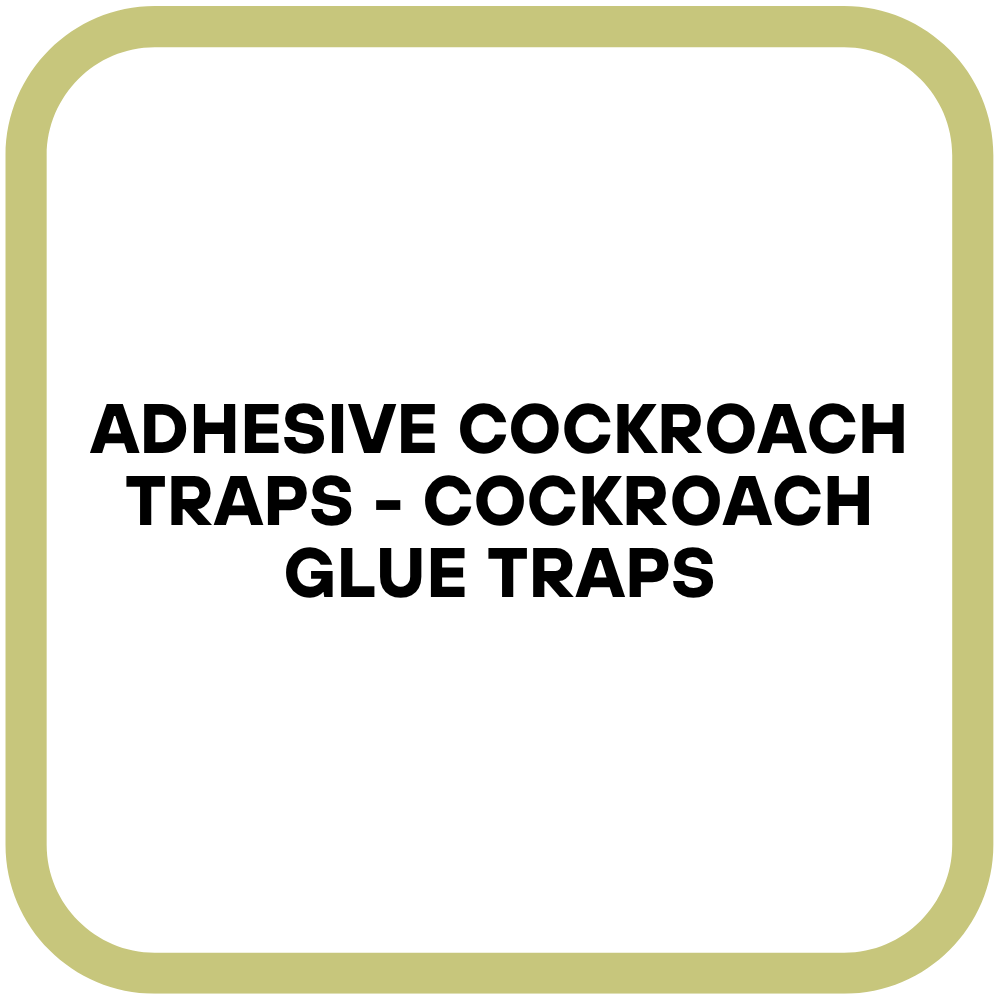 Adhesive Cockroach Traps - Cockroach Glue Traps